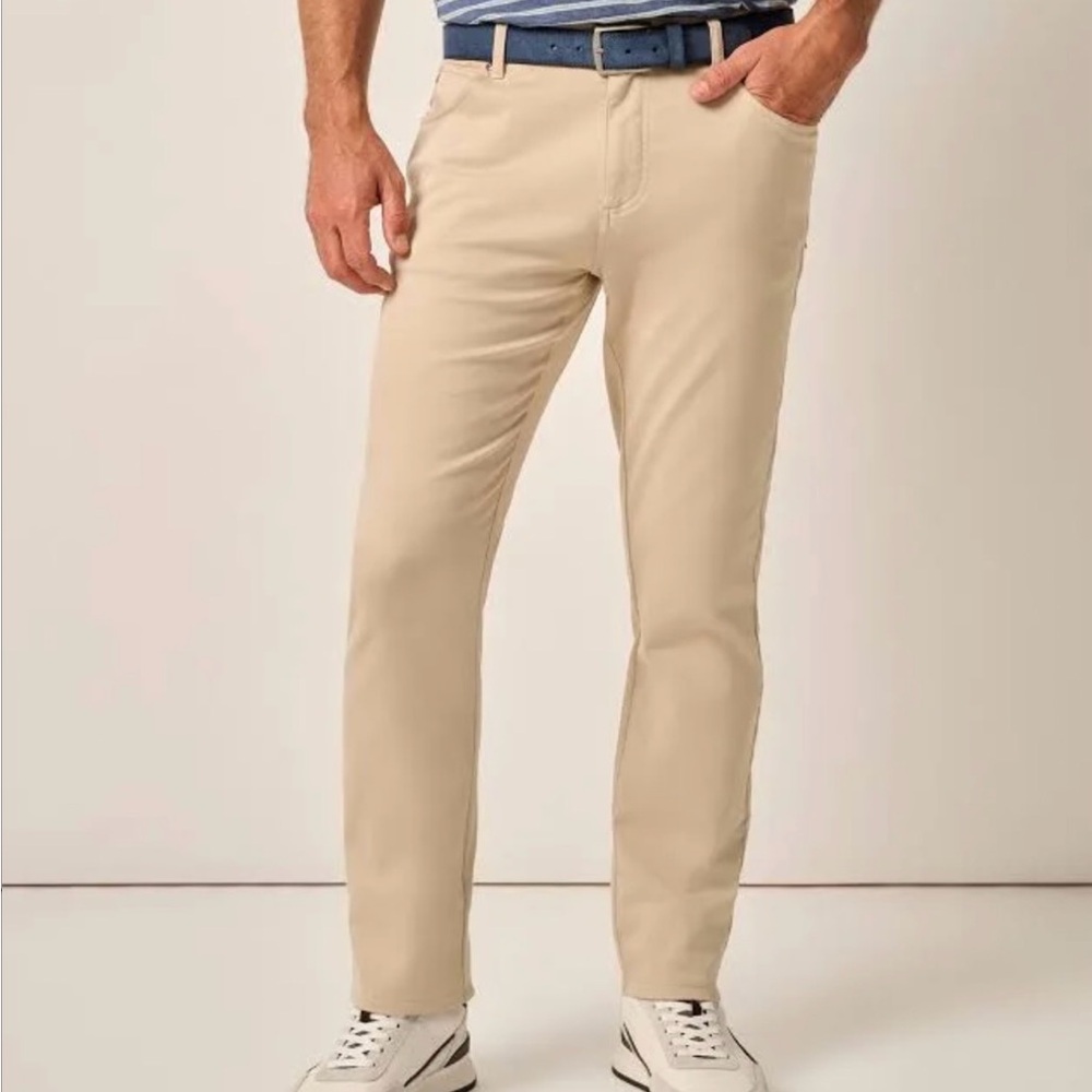 Johnnie-O Men's Quarry Terry 5 Pocket Pants Size 40x34